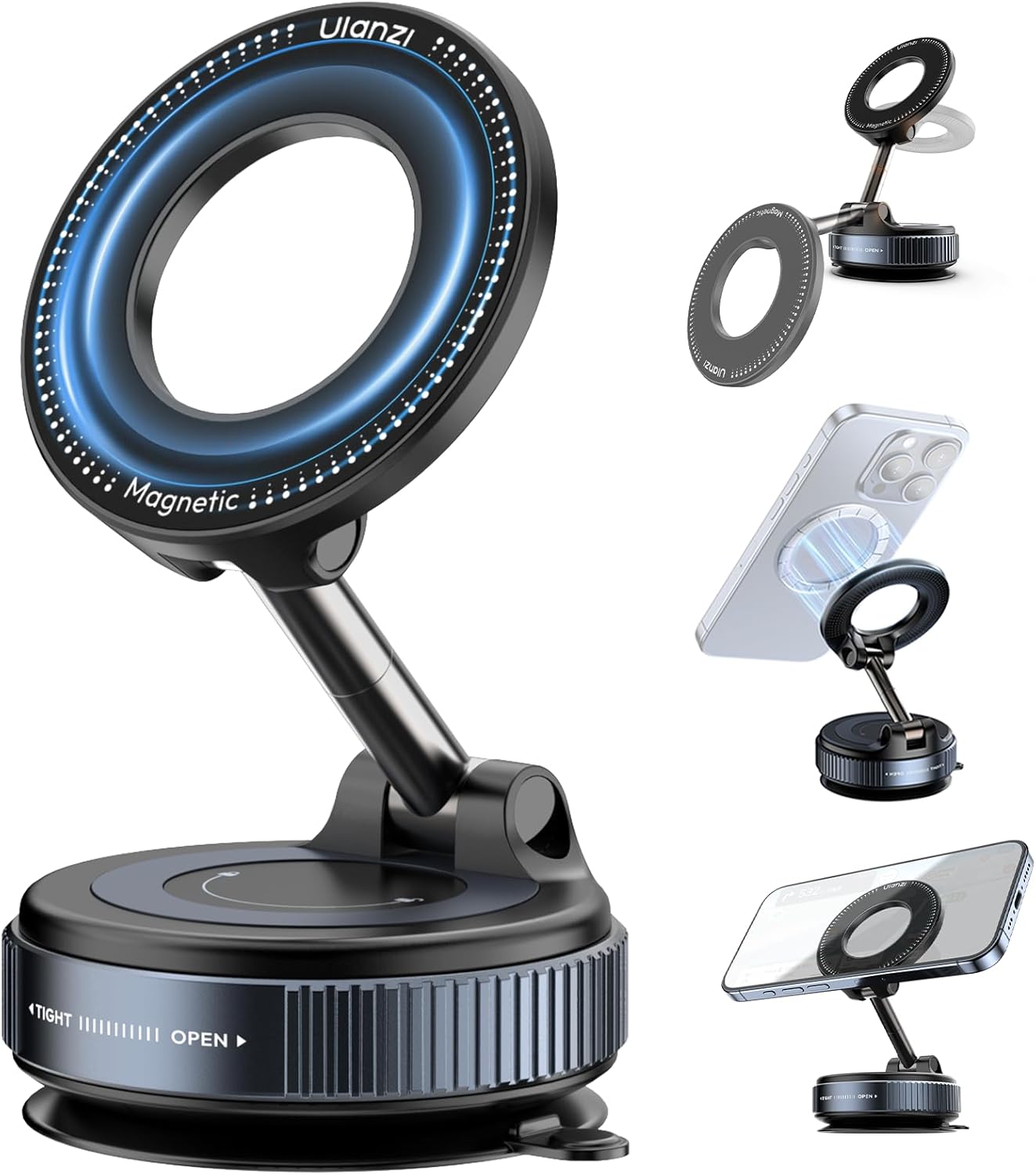 Upgraded Smartphone Vacuum Suction Mount