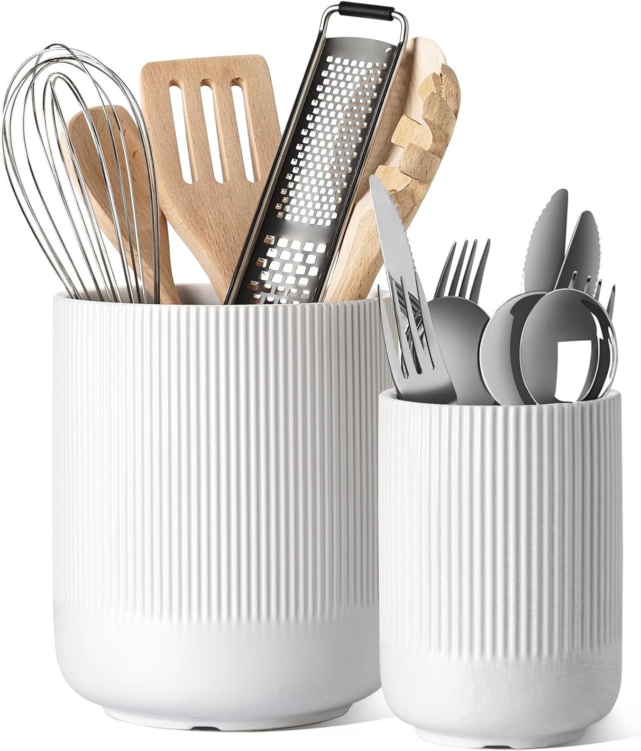 Ceramic Kitchen Utensil Holder Set
