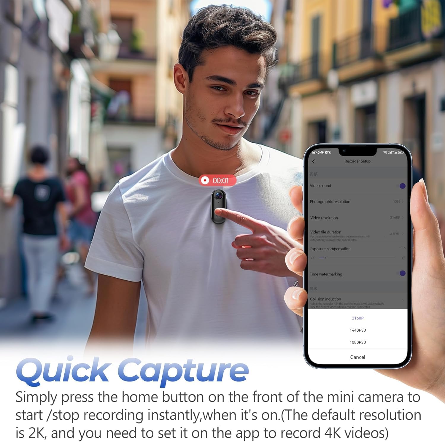 4k Action Camera 128G - Image 2