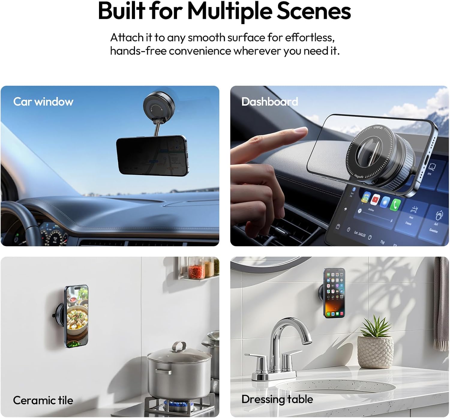 Upgraded Smartphone Vacuum Suction Mount - Image 4