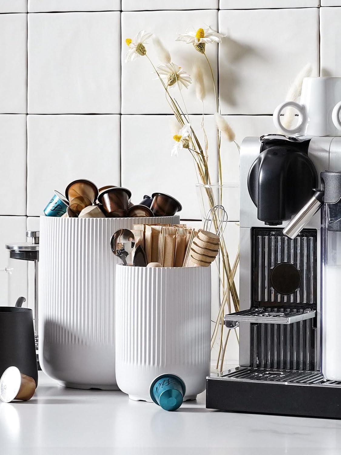 Ceramic Kitchen Utensil Holder Set - Image 4