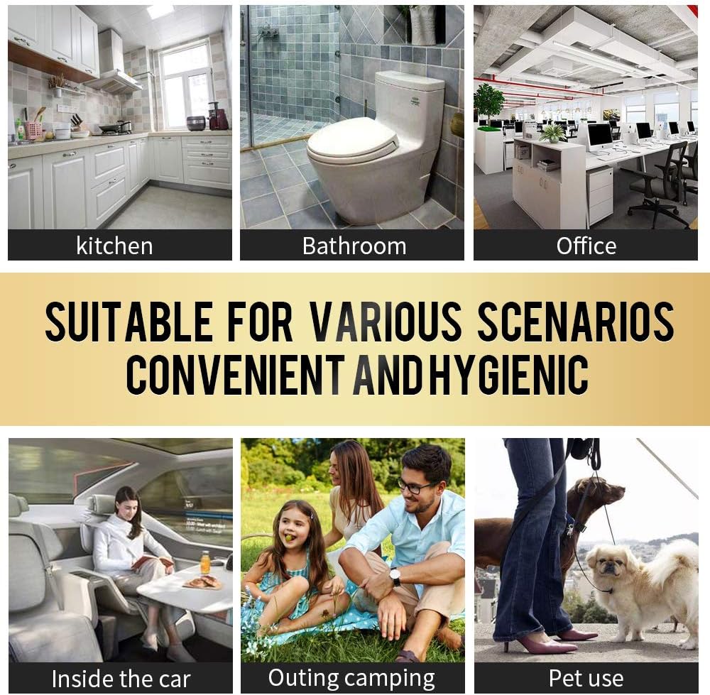 Small Trash Bags 240 Count Garbage Bags - Image 7