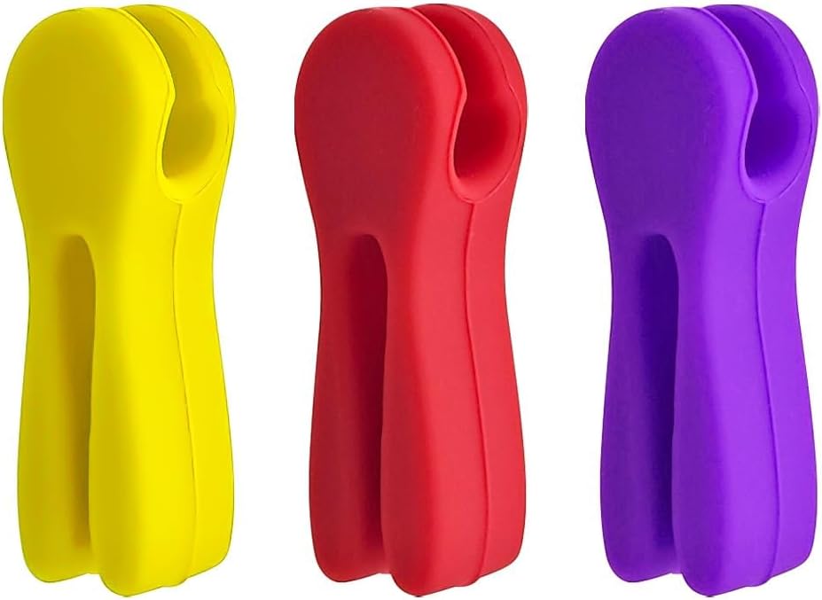 6 Pack Silicone Universal Utensil Pot Clips - Image 7